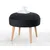 Atelier del Sofa Tabure 52x44cm, Crno