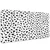 Decormat Podloga za mizo Black triangles 120x60 cm