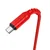 Hoco Kabel USB A na USB C Hoco QC 3A, 1 m, X59, rdeč