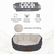 PAWS & WHISKERS Krevet za ljubimce Coco S Grey White
