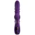 You2Toys - vibrator z gibljivim obročkom in nihajočo ročico za klitoris (vijoličen)
