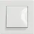 Schneider Electric 1-polno stikalo IP44, bela Asfora