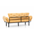 ATELIER DEL SOFA Sofa trosed Nitta Triple Mustard