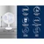 Beper Ventilator P206VEN230 Sto 30cm, bela