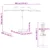 Vrtni suncobran Zelena 385 x 209 x 244 cm Poliester