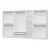 Hanah Home Garderober Kale-4021, 315x190x52 cm, Beli