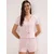 Trendyol Milla Ženski set pidžame Thmss25Pt00434, Roze
