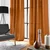 Rjava zavesa 140x280 cm Soline – douceur dintérieur