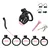 SuperLove Ultimate Chastity Cage Black Size XS