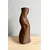 Aberto Design Vaza Decorative Wave, Braon