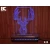 Black Cut 3D Lampa Jelen, Toplo bela