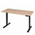ModernHome električni radni sto 140 × 60 cm, podesiva visina 72–118 cm, svetli hrast