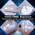 Paloqueth Automatic Rotation Telescopic Masturbator White