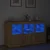 Komoda s LED svjetlima boja hrasta sonome 123x37x67 cm