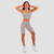 GymBeam Sportski grudnjak Cut-Out Grey