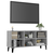 TV ormarić s metalnim nogama boja hrasta sonome 103,5x30x50 cm