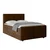 Livetastic BOXSPRING POSTELJA 120 cm  x 200 cm , les, kovina, umetna masa, tekstil rjava