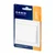 Podometno enopolno stikalo Luna, 10A, 250V, WP-1L, belo