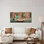 Slika vintage avto pred hišo - 120x60