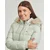 Tommy Jeans TJW BASIC HOODED DOWN JACKET EXT Zelena