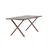 Venture Design Jedilna miza Fiona 180x90x75 cm rjava