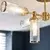 Endon 92213 - Luster na stalku 6xG9/3W/230V mesing