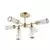 Endon 92213 - Luster na stalku 6xG9/3W/230V mesing