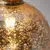 Endon 111336 - Luster na sajli 1xE27/10W/230V zlatna/dimljena crna