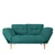 Atelier del Sofa Trosed na razvlačenje Nina 200x70cm Petrolej