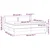 Vidaxl Box spring postelja z vzmetnico svetlo siva 200x200 cm blago