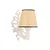 OPVIQ Zidna lampa Gloria Coral Natural White