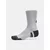 Under Armour Unisex UA Perf Tech Crew Nogavice 6 parov Siva