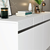HANAH HOME Komoda Defne White Silver