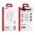 Kućni Punjač CO-DC24 Fast PD 25W 3A Type C na Type C, Beli