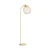 Stoječa svetilka v zlati barvi (višina 160 cm) Moroc – Light & Living