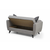 ATELIER DEL SOFA Dvosed Zaden Light Grey