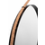 Okroglo ogledalo z vrvjo 60 cm MSJ-60B