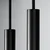 Sollux SL.1304 - Luster na sajli PASTELO, 2xG9/8W/230V, crne boje