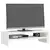 Stalak za monitor bijeli (52-101) x 22 x 14 cm masivna borovina