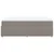 Vidaxl Box spring postelja z vzmetnico taupe 140x190 cm blago