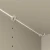 ÖVERSIDAN LED traka za garderober sa senzorom, podesivog intenziteta sivo-bež, 71 cm