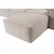 Atelier del Sofa Ugaona garnitura Lora 193x65x303cm Siva