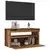 TV ormarić s LED svjetlima staro drvo 75x35x40 cm