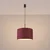 Sollux SL.1852 - Luster na sajli NEVIA 1xE27/15W/230V prečnik 40 cm crvena