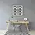 Decormat Podloga za stol Triangles 140x100 cm 2 cm