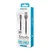 shumee Polnilni kabel Forever USB - Apple Lightning, 1 m, črne barve