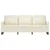 Vidaxl Trosed krem 180 cm žamet