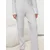Trendyol Grey Melange Brushed Soft Ribbed Cardigan Knitted Pajama Set