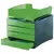 Kutija s 4 fioke Green2Desk Fellowes 0019001 crna-zelena