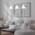 Luster na sajli CAPITAL 3xGX53/15W/230V beo